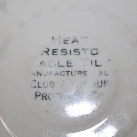 VTG CLUB ALUMINUM PRODUCTS CO HEAT RESISTO TABLE TILE TRIVET CERAMIC 1950's - Picture 14 of 14